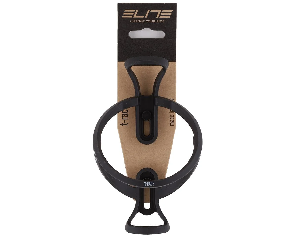 Elite T-Race Soft Touch Bottle Cage (Black) - view 2